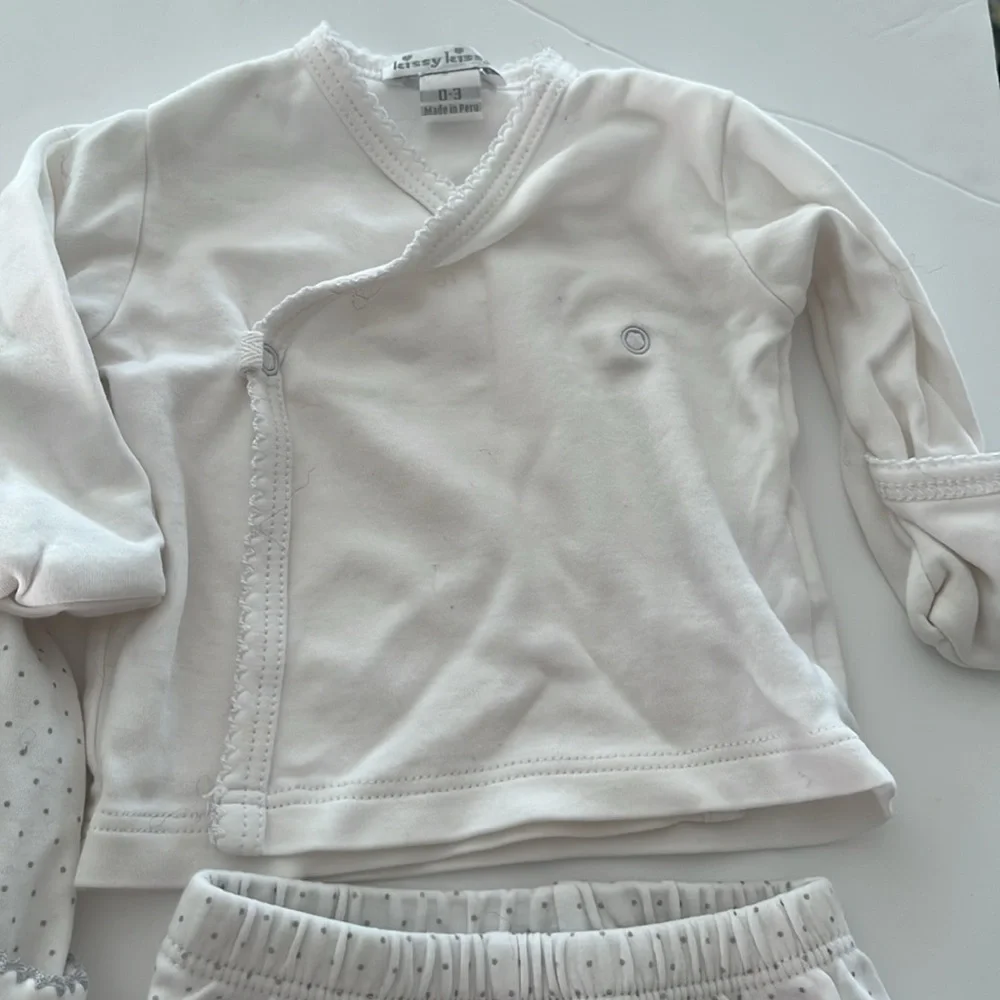 Kissy Kissy Set Footies Top And Pants 0-3m